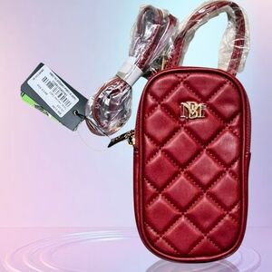 Badgley Mischka Red Women's  Crossbody Phone Bag New with Tags